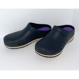 Dansko Women's Kane EVA Mule Clog Black Rubber Garden Waterproof US 6.5-7 EU 37